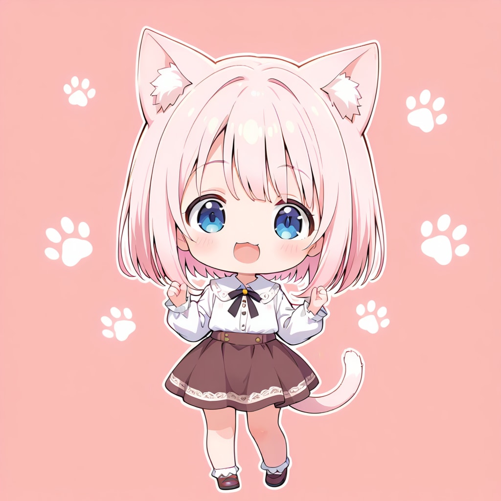 おはようにゃん！ | の人気AIイラスト・グラビア