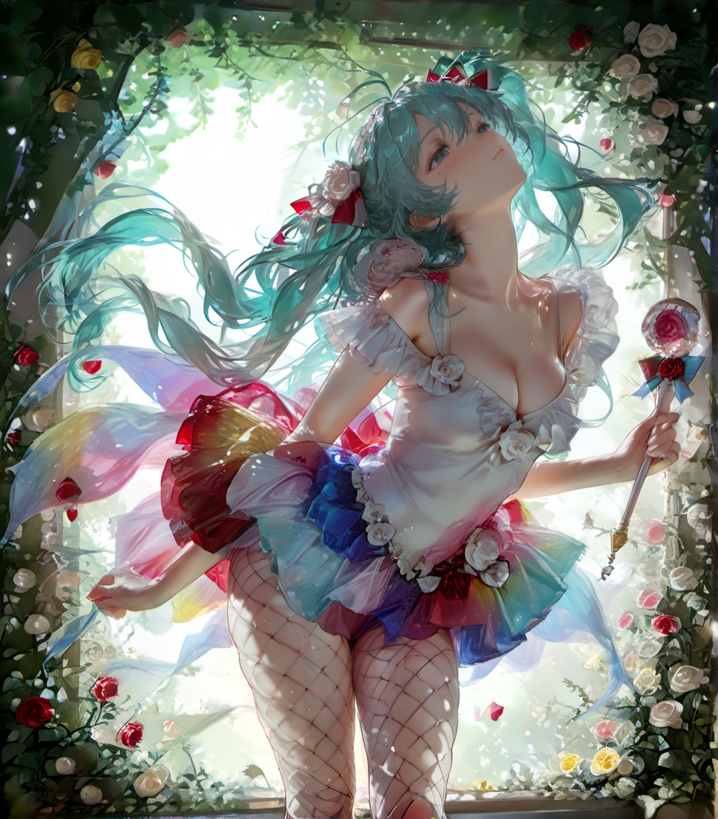 薔薇園の魔法少女　カラフル＆シック