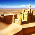 シルクロードと砂上の城 3枚目