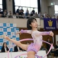 新体操　地区大会参加 4枚目