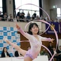 新体操　地区大会参加 6枚目
