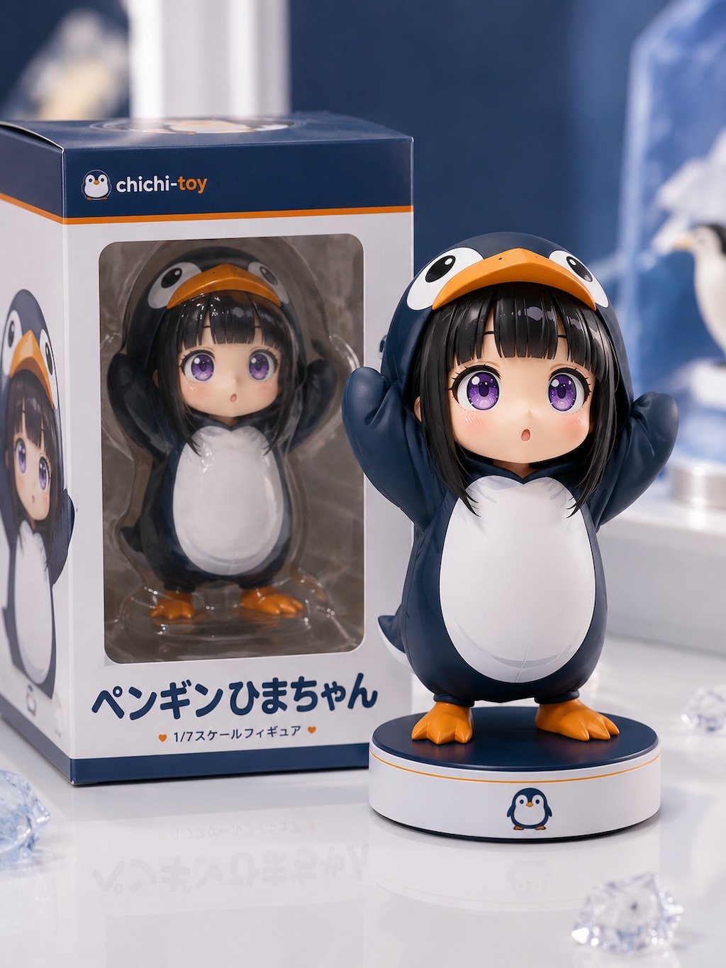 ペンギンひまりちゃんフィギュア🐧