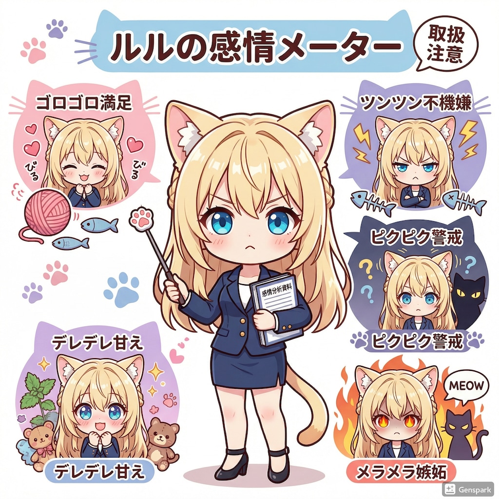 ルルの感情メーター