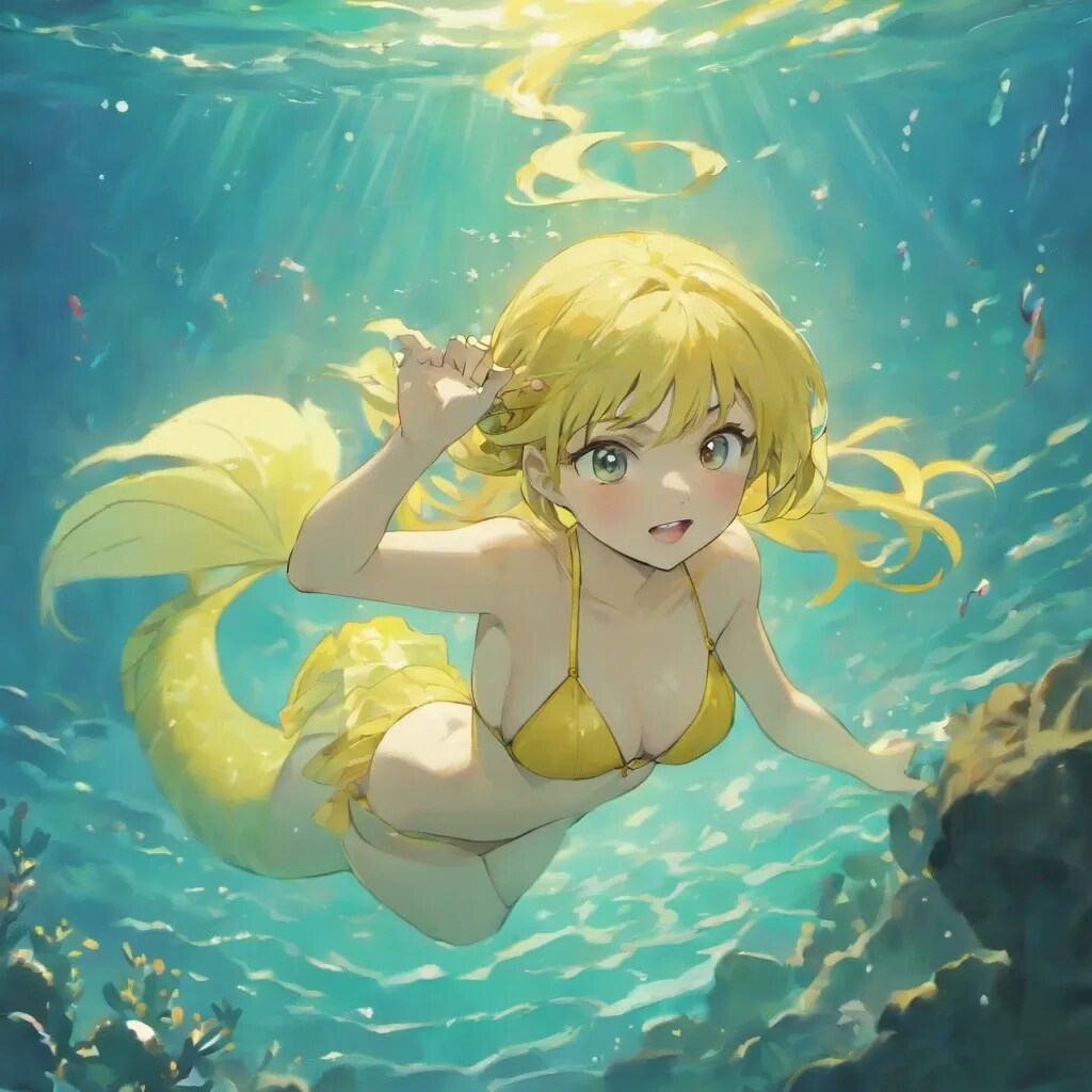 人魚(変化中)