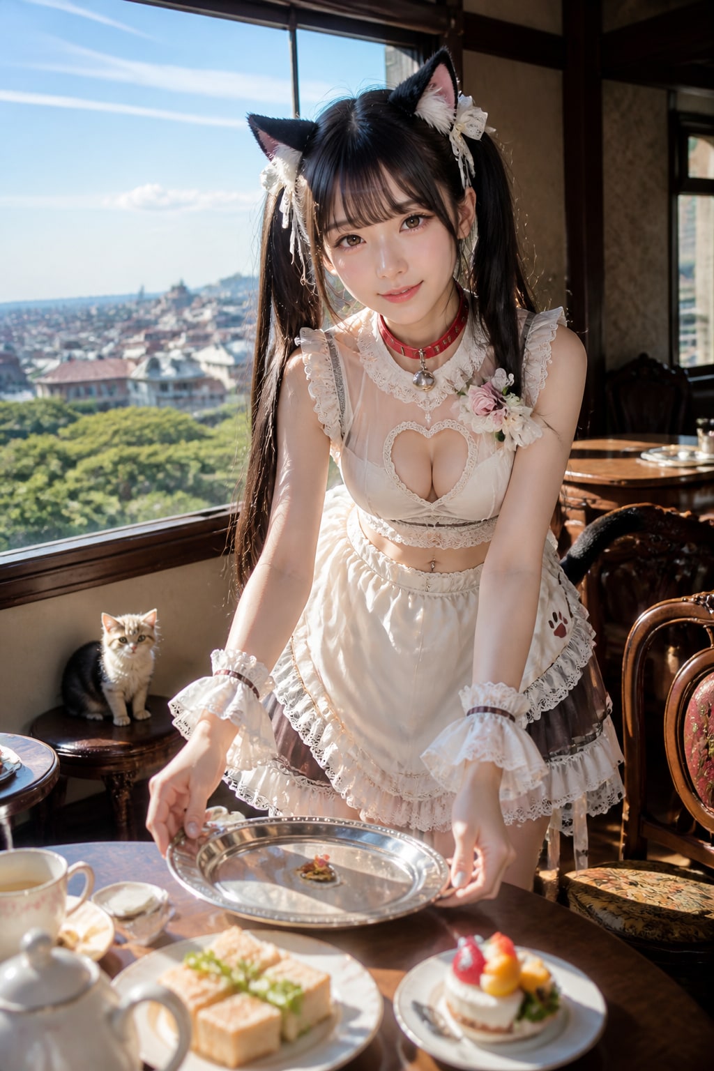 黒ツイにゃん