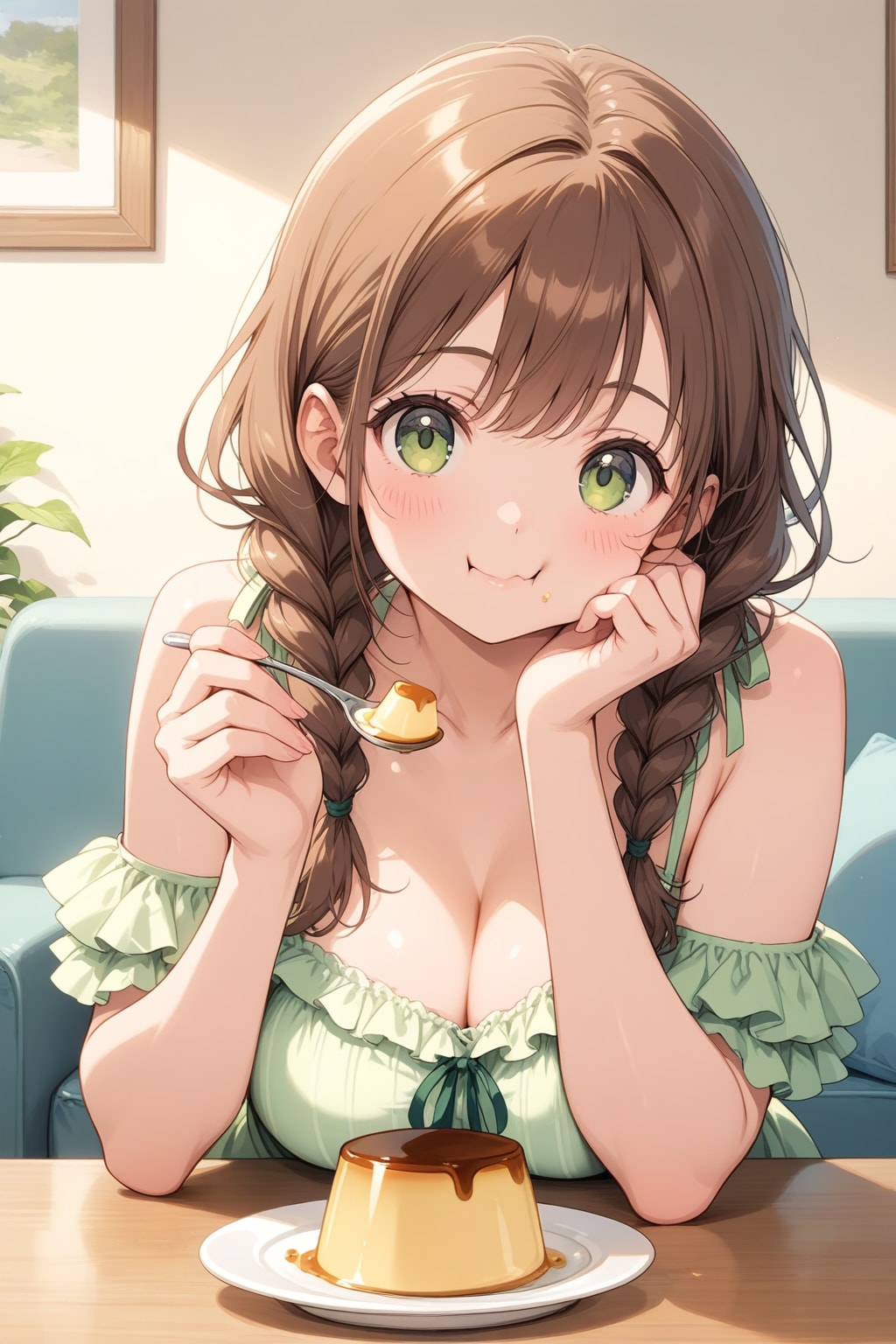プリンはいかが？ | の人気AIイラスト・グラビア