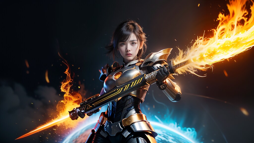 リアル美女戦士