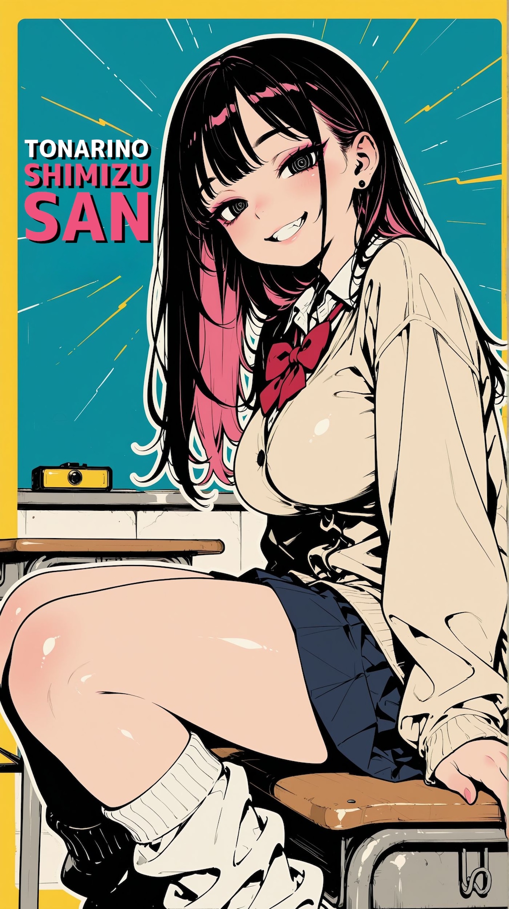 笑顔の清水さん