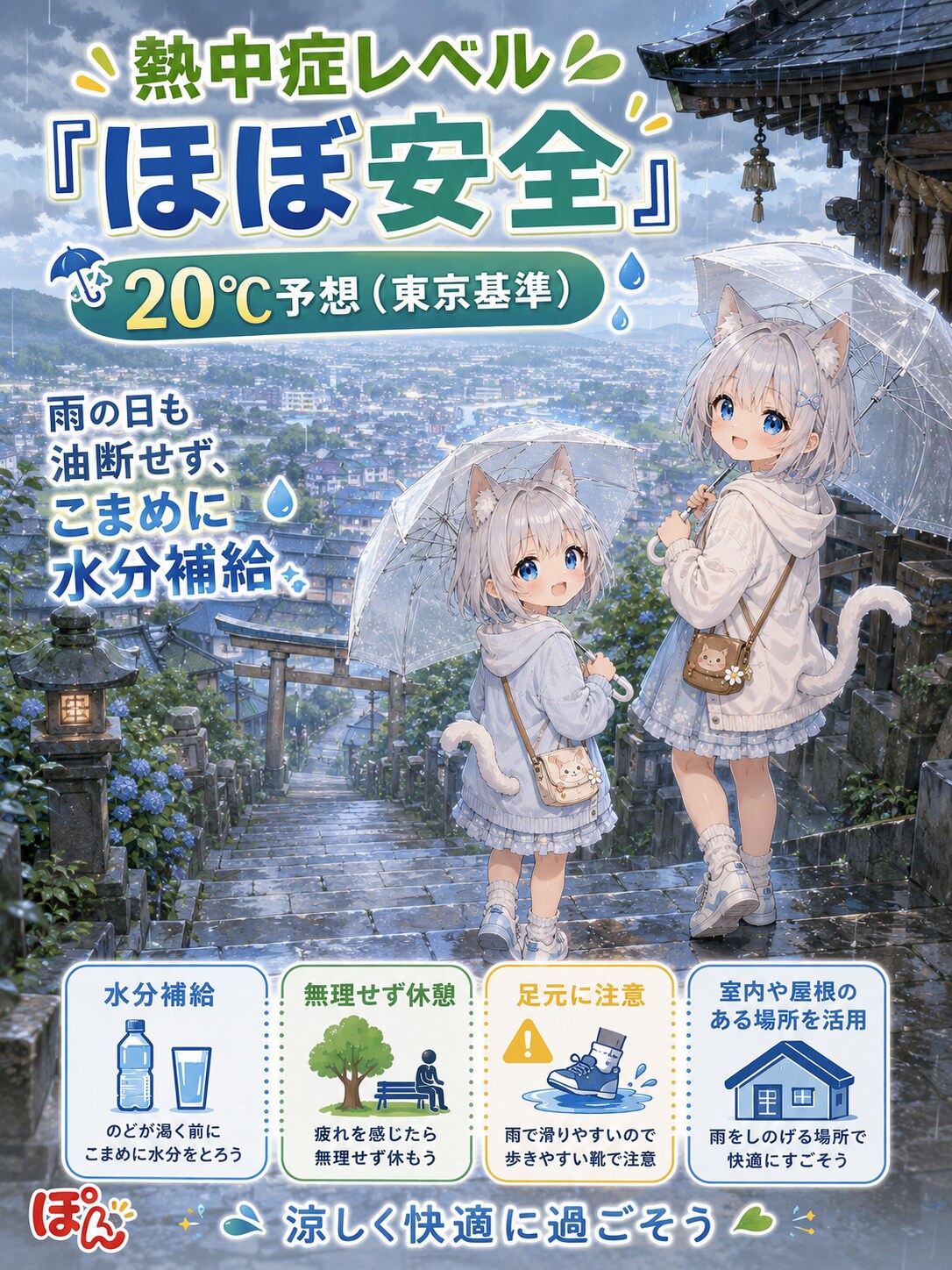 今日は、ほぼ安全です
