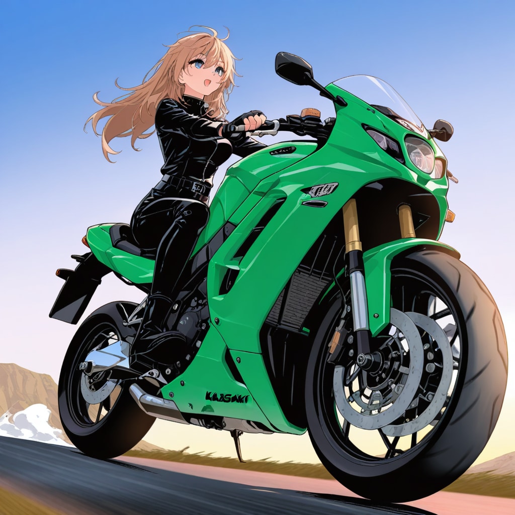 バイク好きな彼女