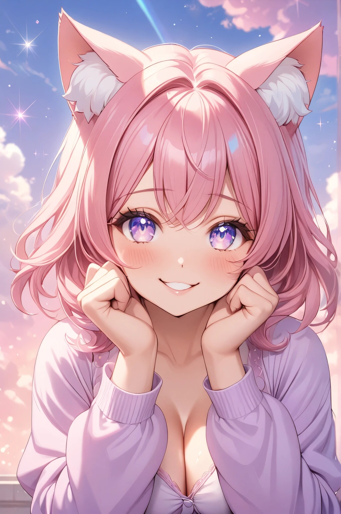 構って欲しいニャ♪