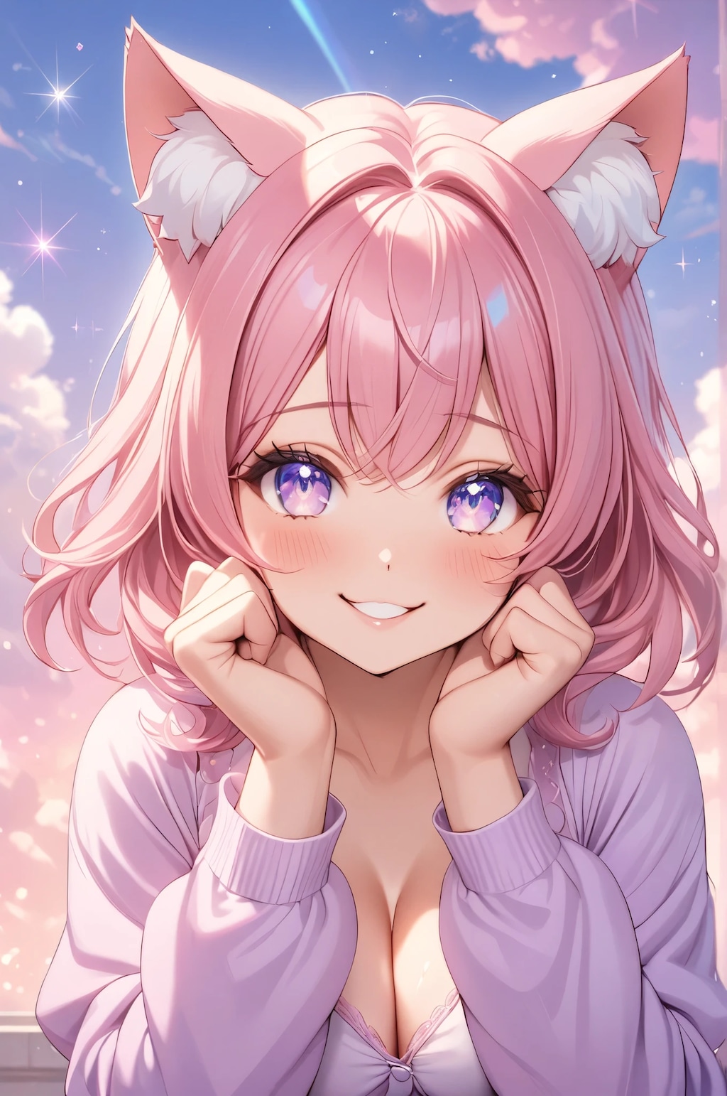 構って欲しいニャ♪