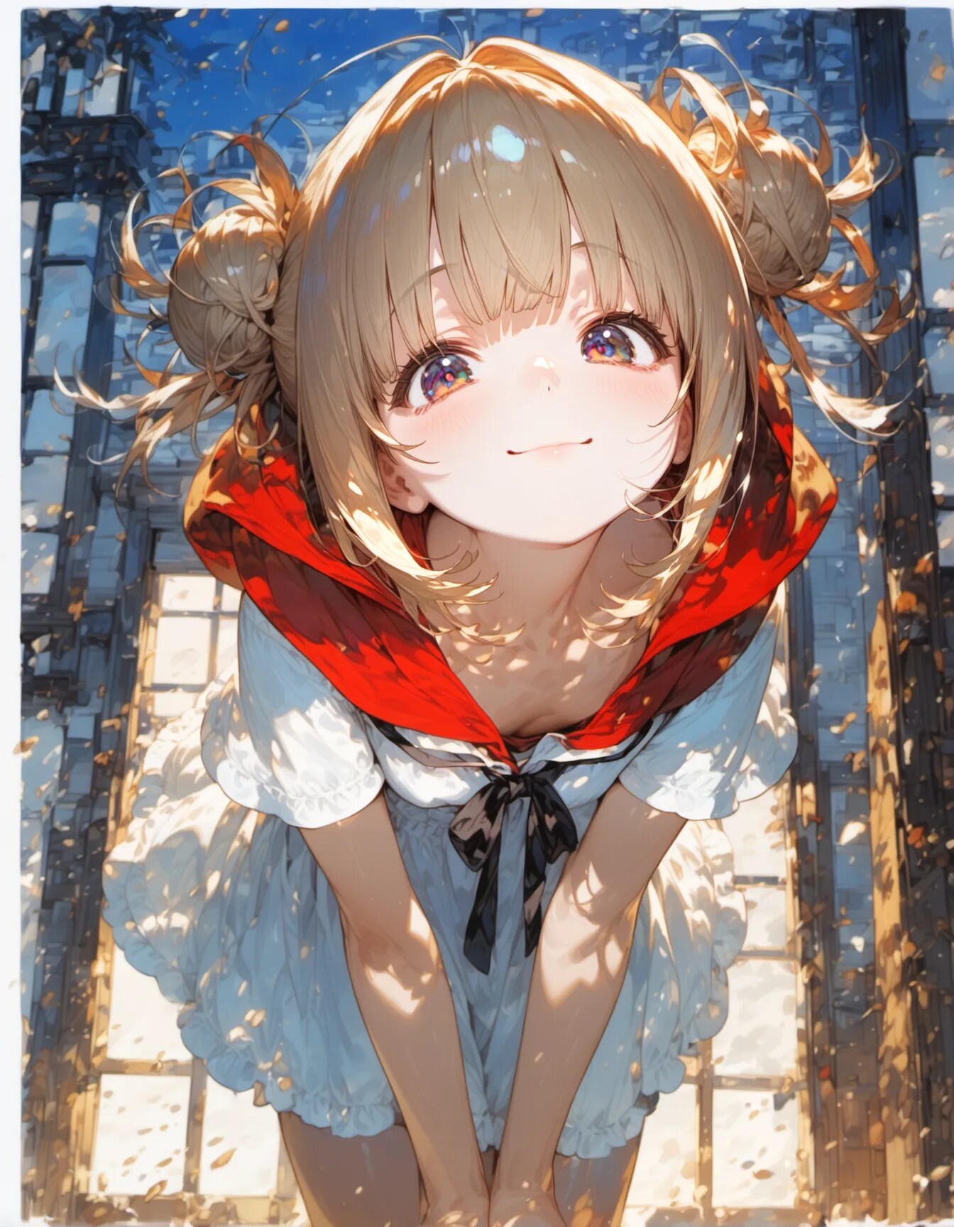 Upward Gaze and Warm Smile | の人気AIイラスト・グラビア