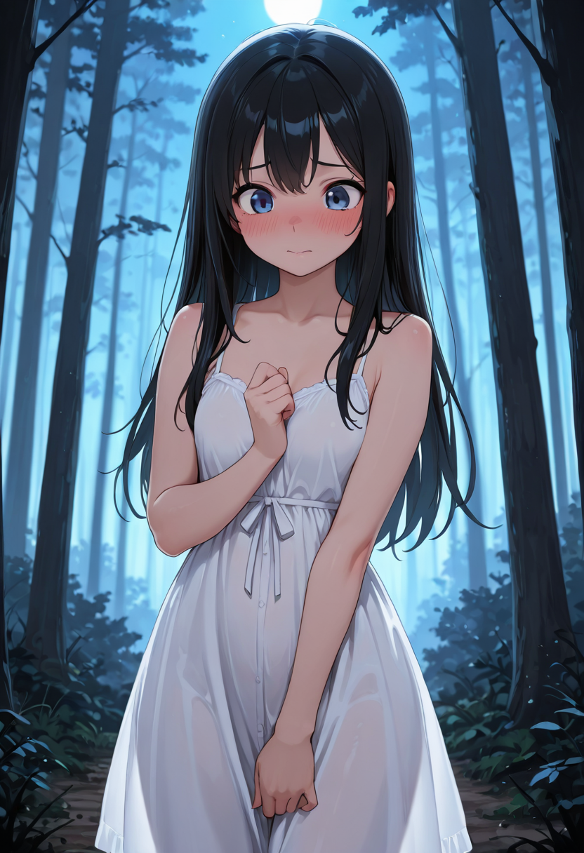 月下の迷い子