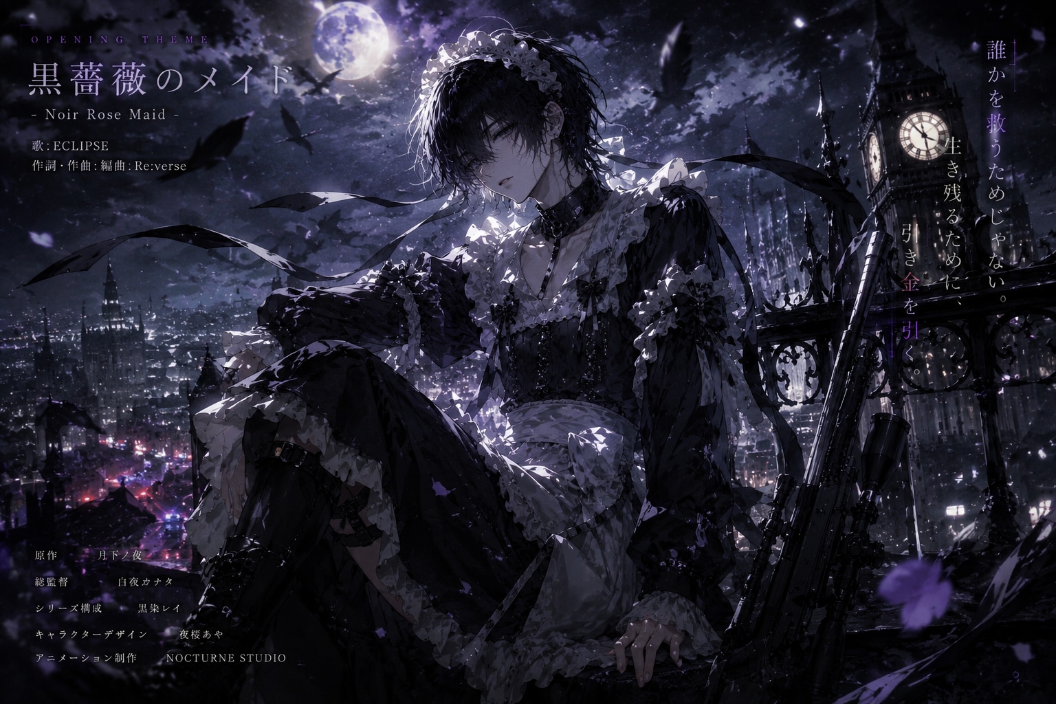 『黒薔薇のメイド』― Opening & Ending Visual ―