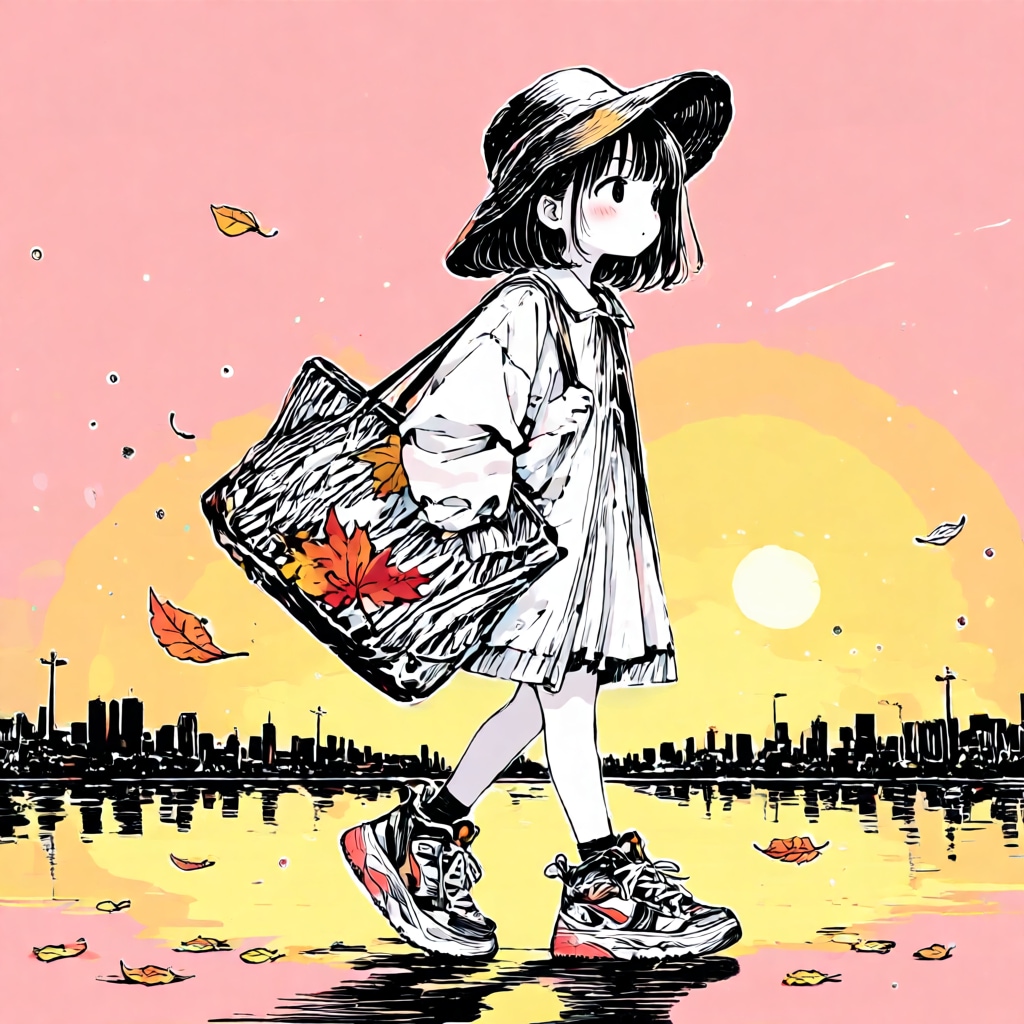 夕暮れテクテク | の人気AIイラスト・グラビア