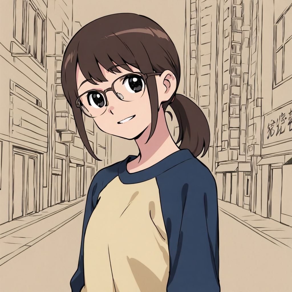 微笑む彼女