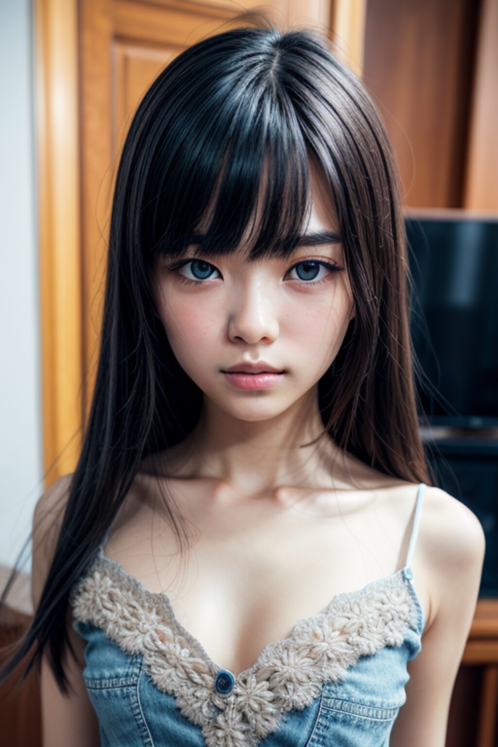 お人形さんみたいでかわいいねと小さいころから毎日言われてそう