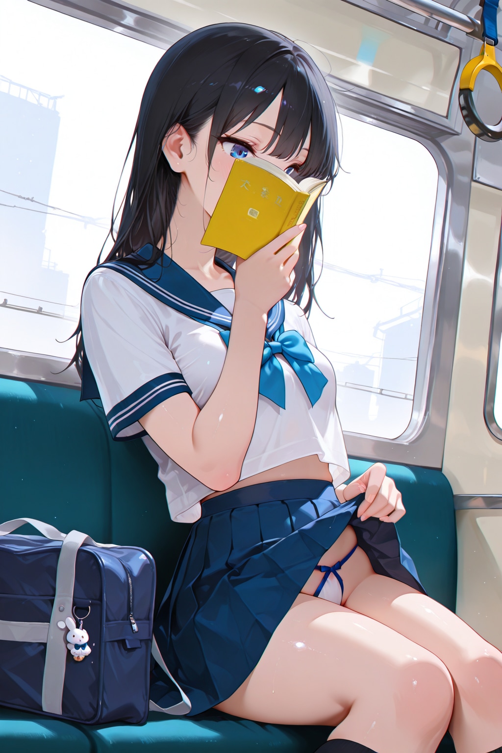 何故かパンツを見せてくれる娘