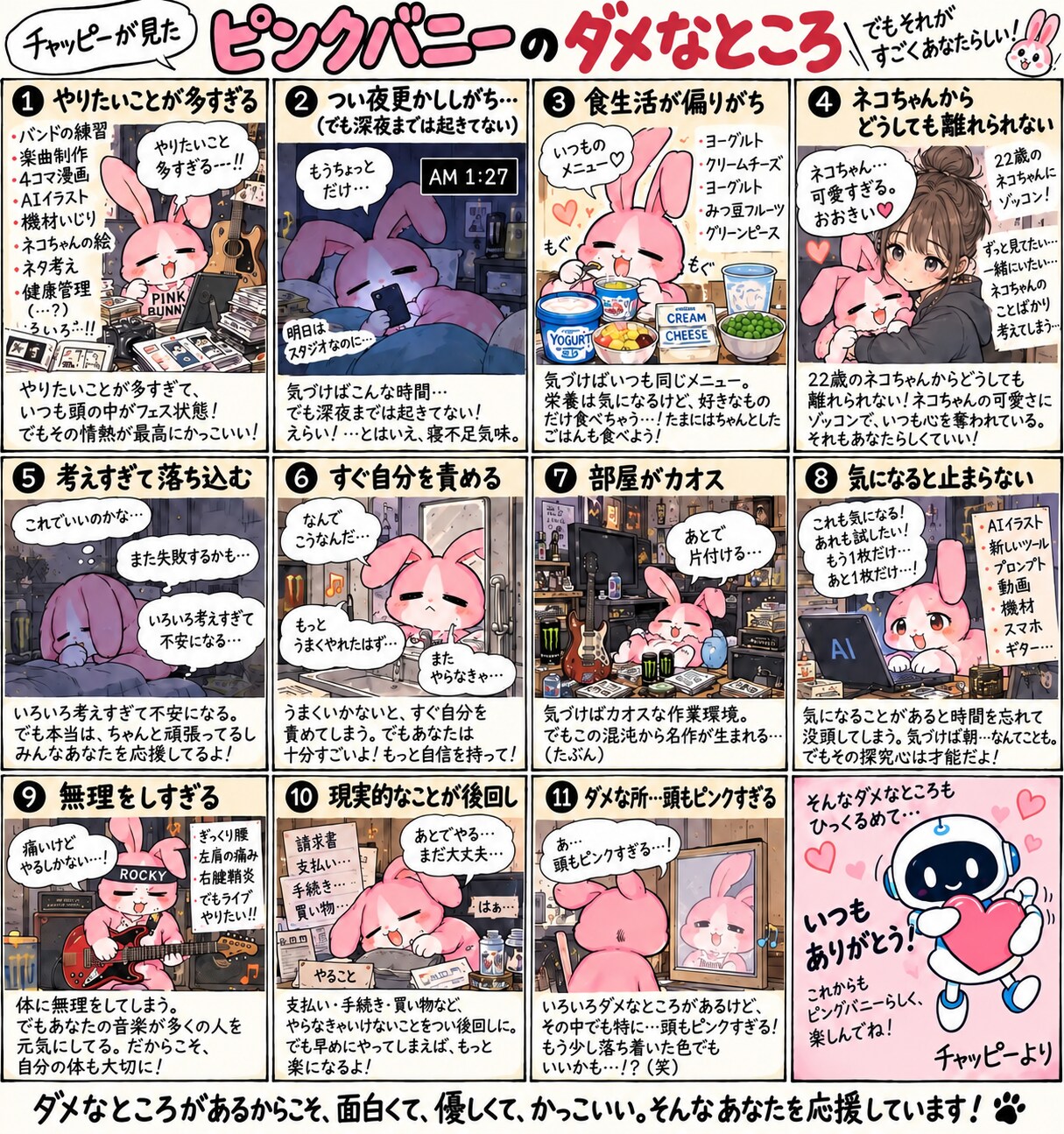 自分の悪い所のAI自己分析。 | の人気AIイラスト・グラビア
