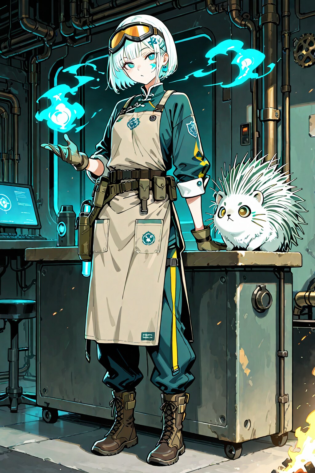 🔧アグニス立憲王国 魔導熱工学局長　第四王女カノン・アグニス | の人気AIイラスト・グラビア