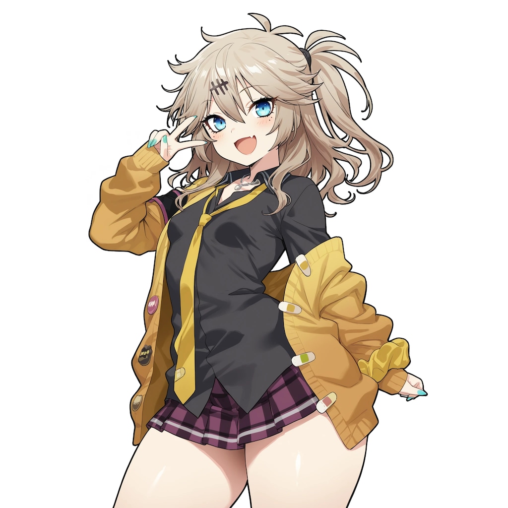 太ももふっと！　(春日部つむぎ)