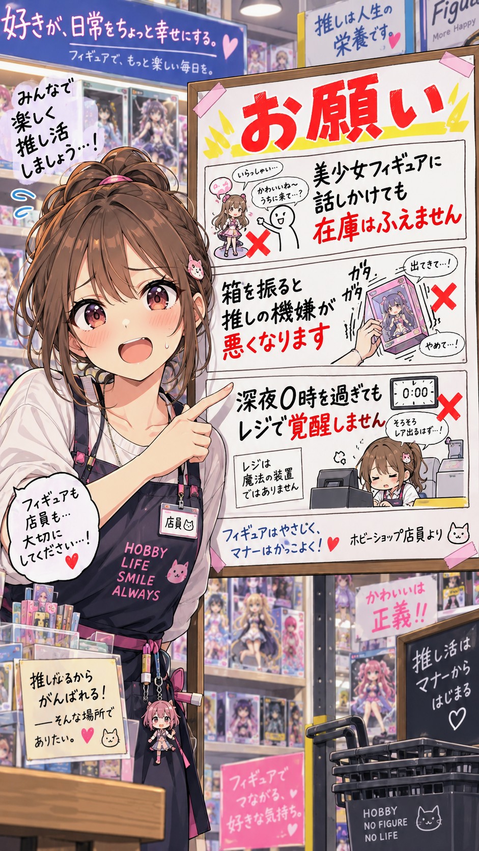 今日の貼り紙87 | の人気AIイラスト・グラビア