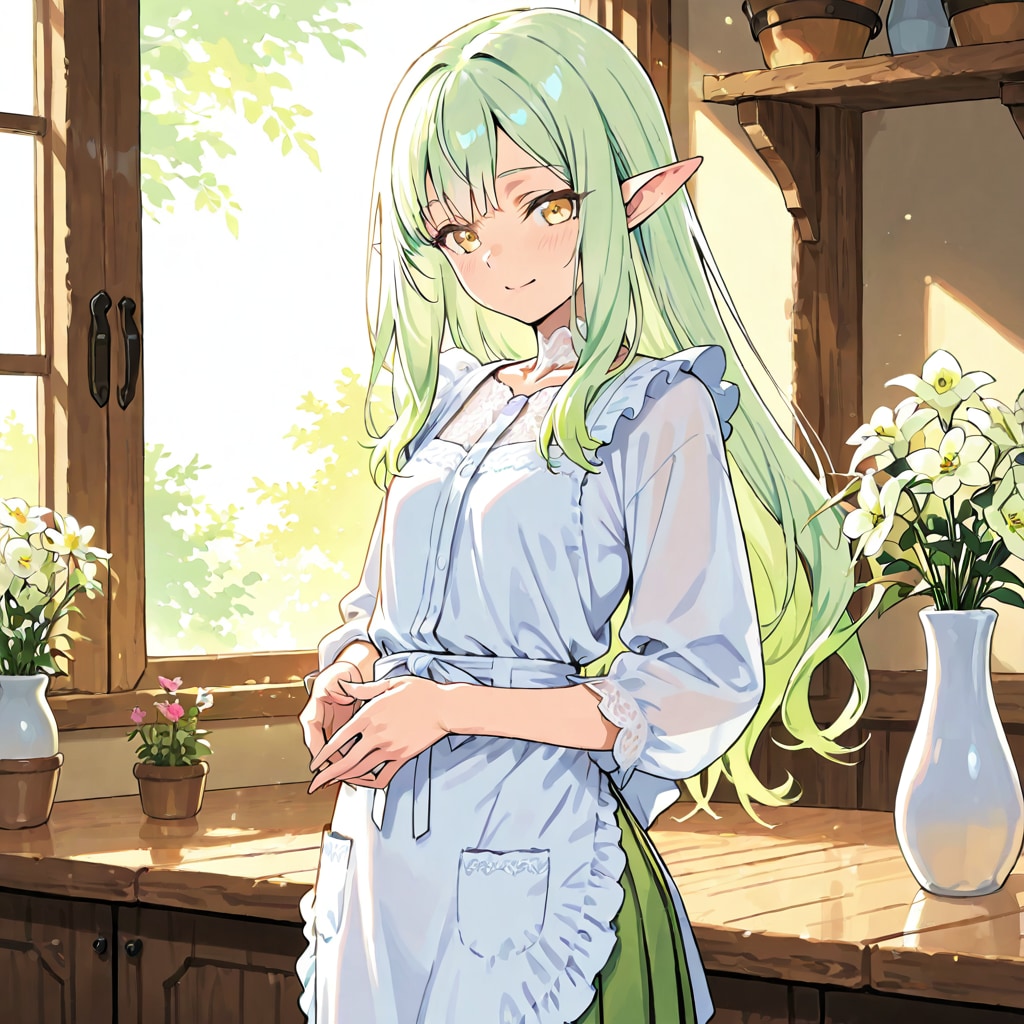 窓辺 | の人気AIイラスト・グラビア