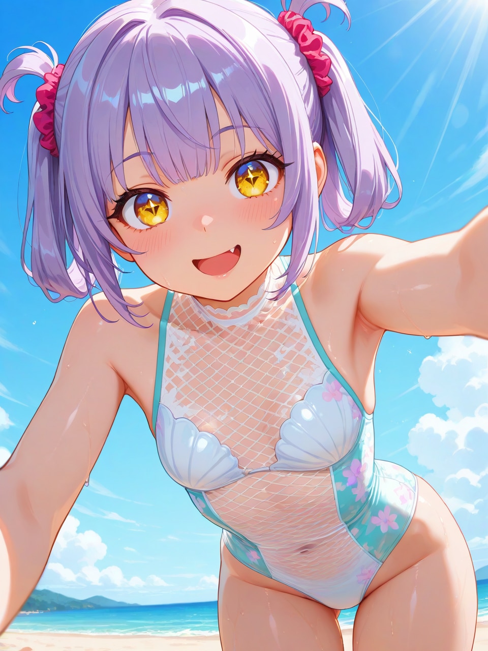 ガチャテストその24＠まーた貝殻ビキニに……