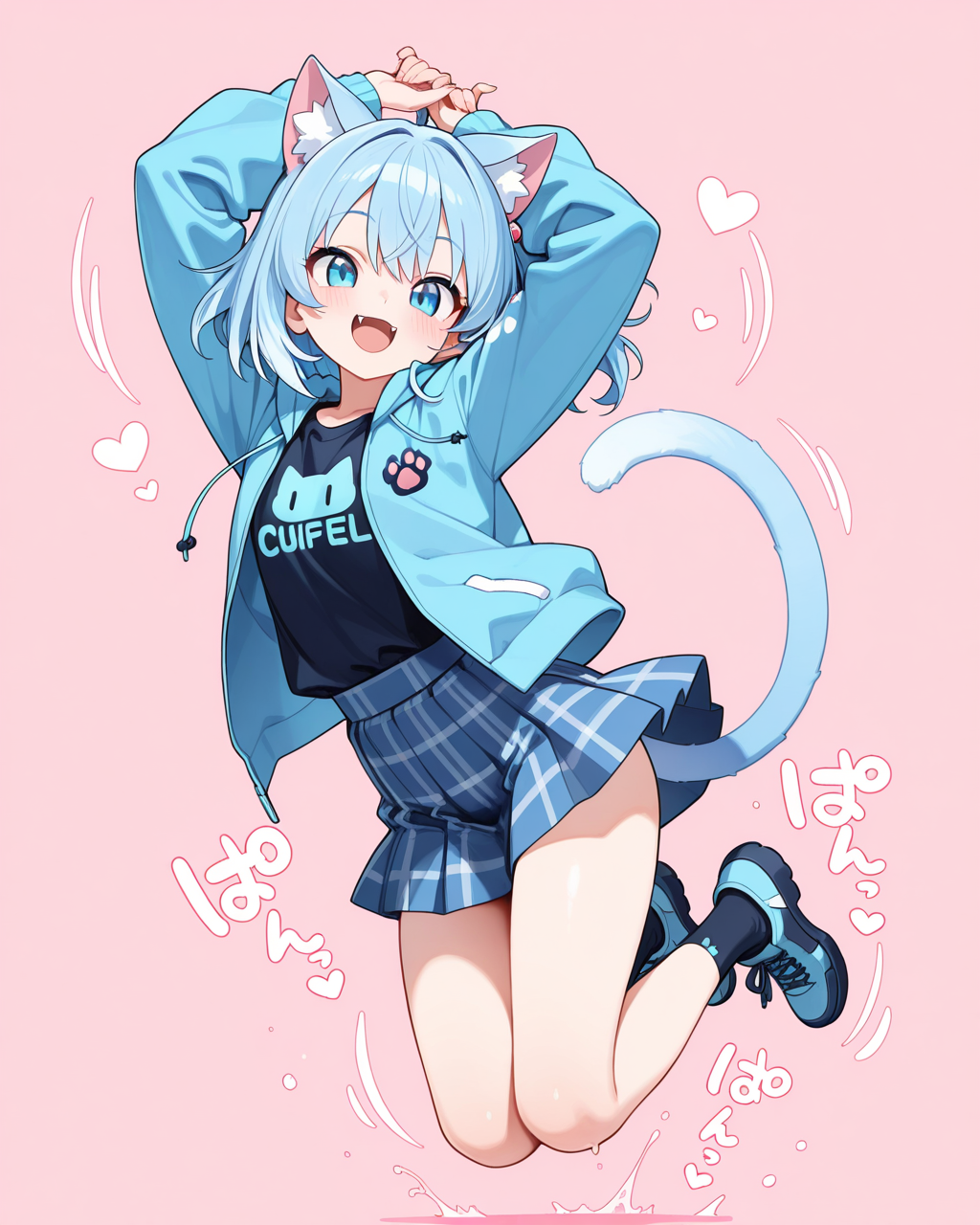 青ねこちゃんのだんしんぐじゃんぷ！！だにゃん♡