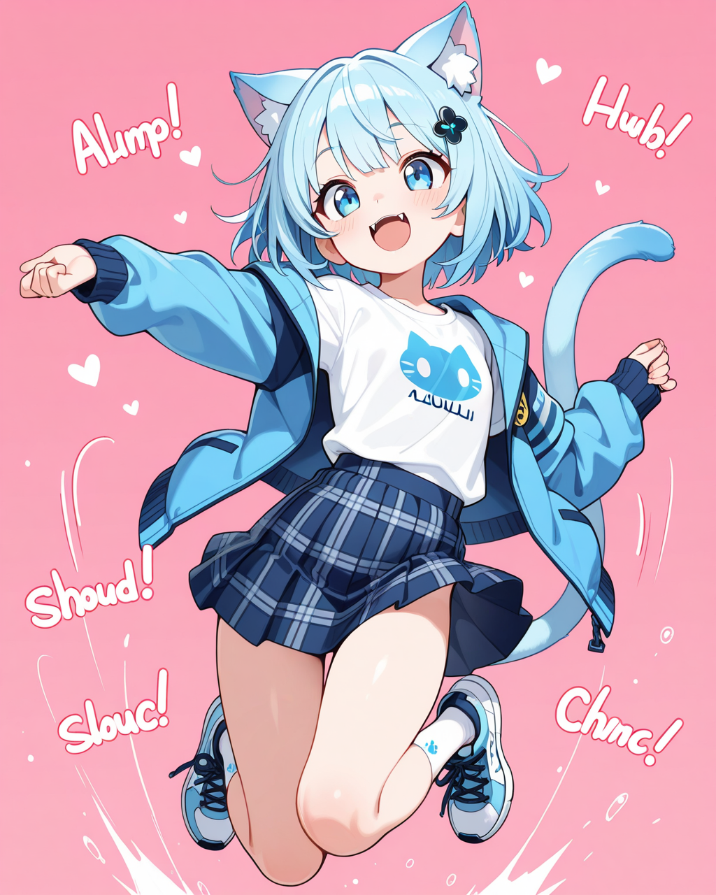 青ねこちゃんのだんしんぐじゃんぷ！！だにゃん♡