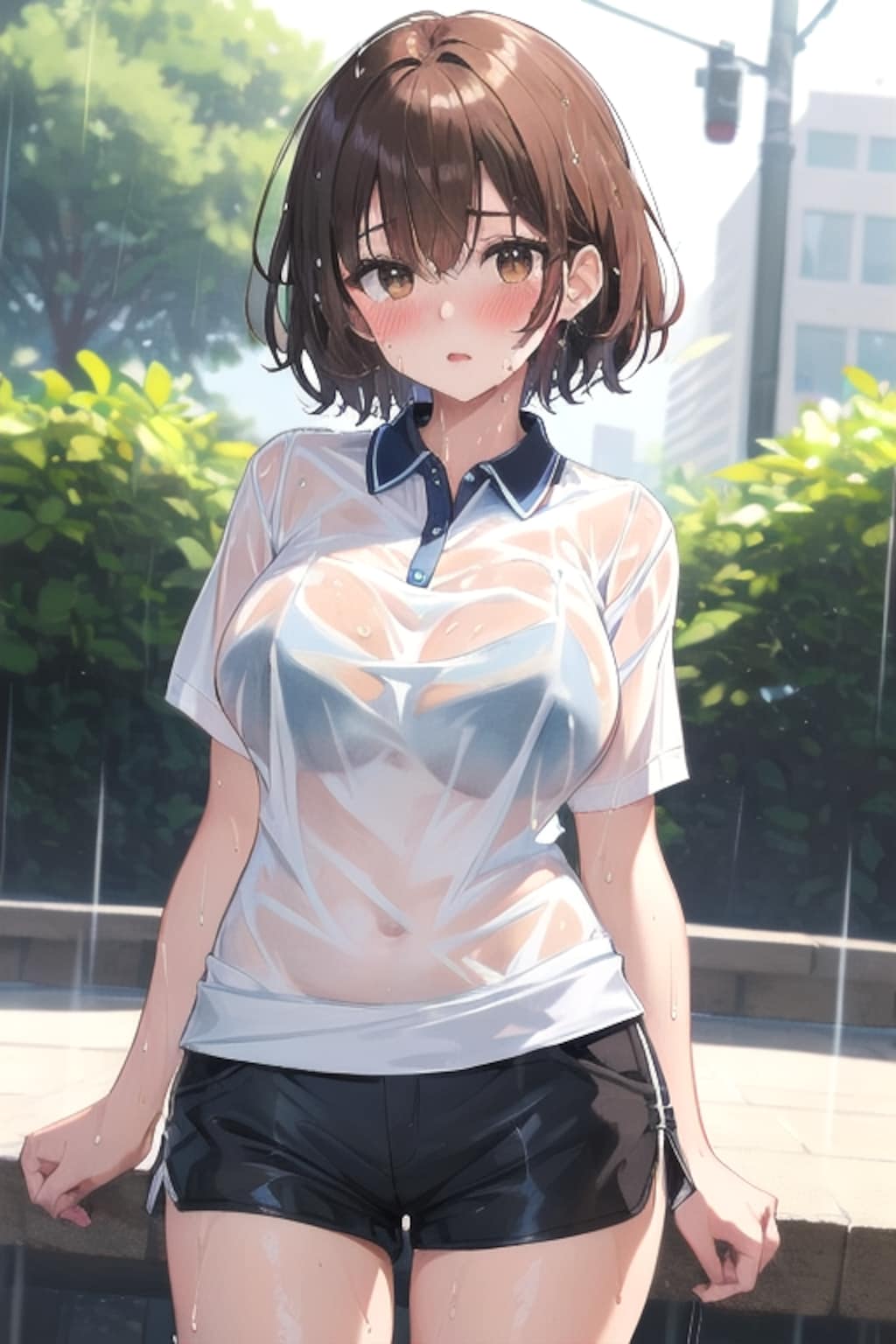 梅雨シーズンの部活