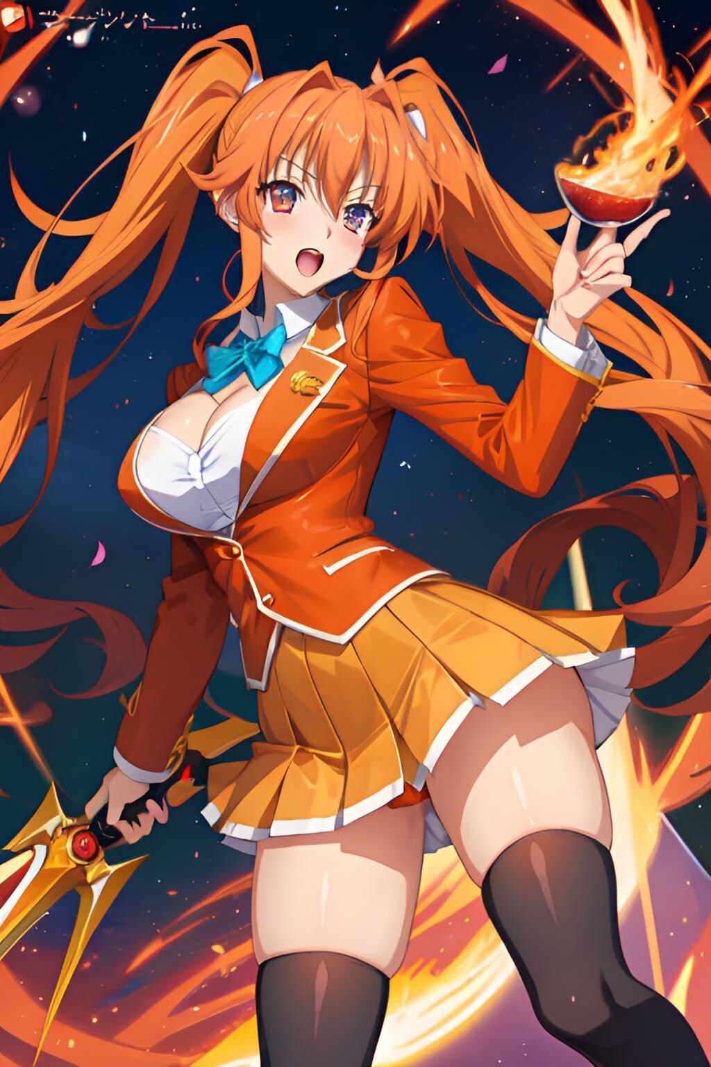 ハイスクールD×Dより紫藤イリナイラスト集その2