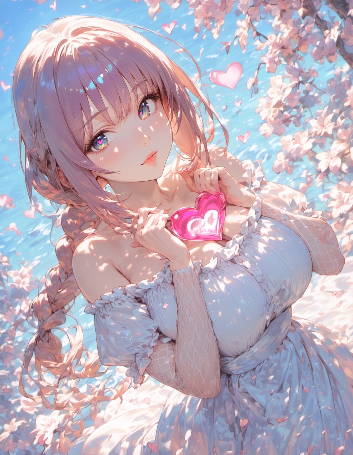 Pink Petals | の人気AIイラスト・グラビア