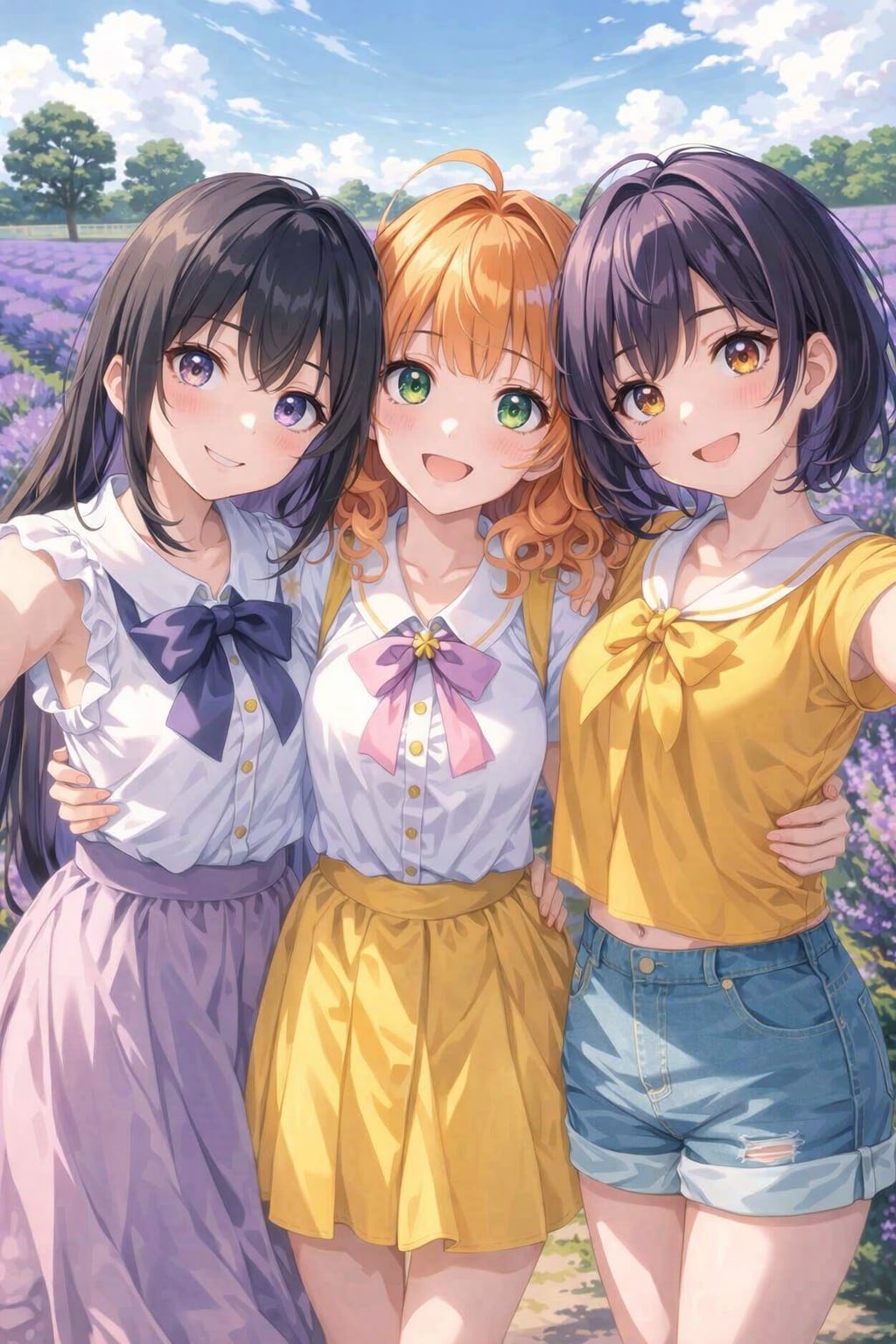 仲良し3人組〜 | の人気AIイラスト・グラビア
