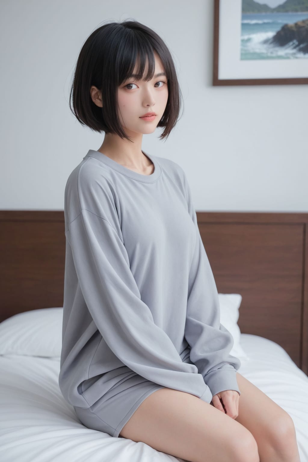 あ、オハヨウゴザイマス…。