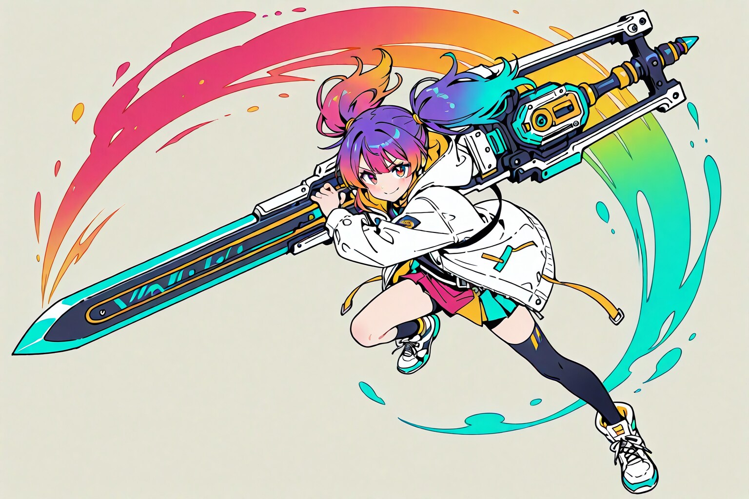 デカ武器 | の人気AIイラスト・グラビア