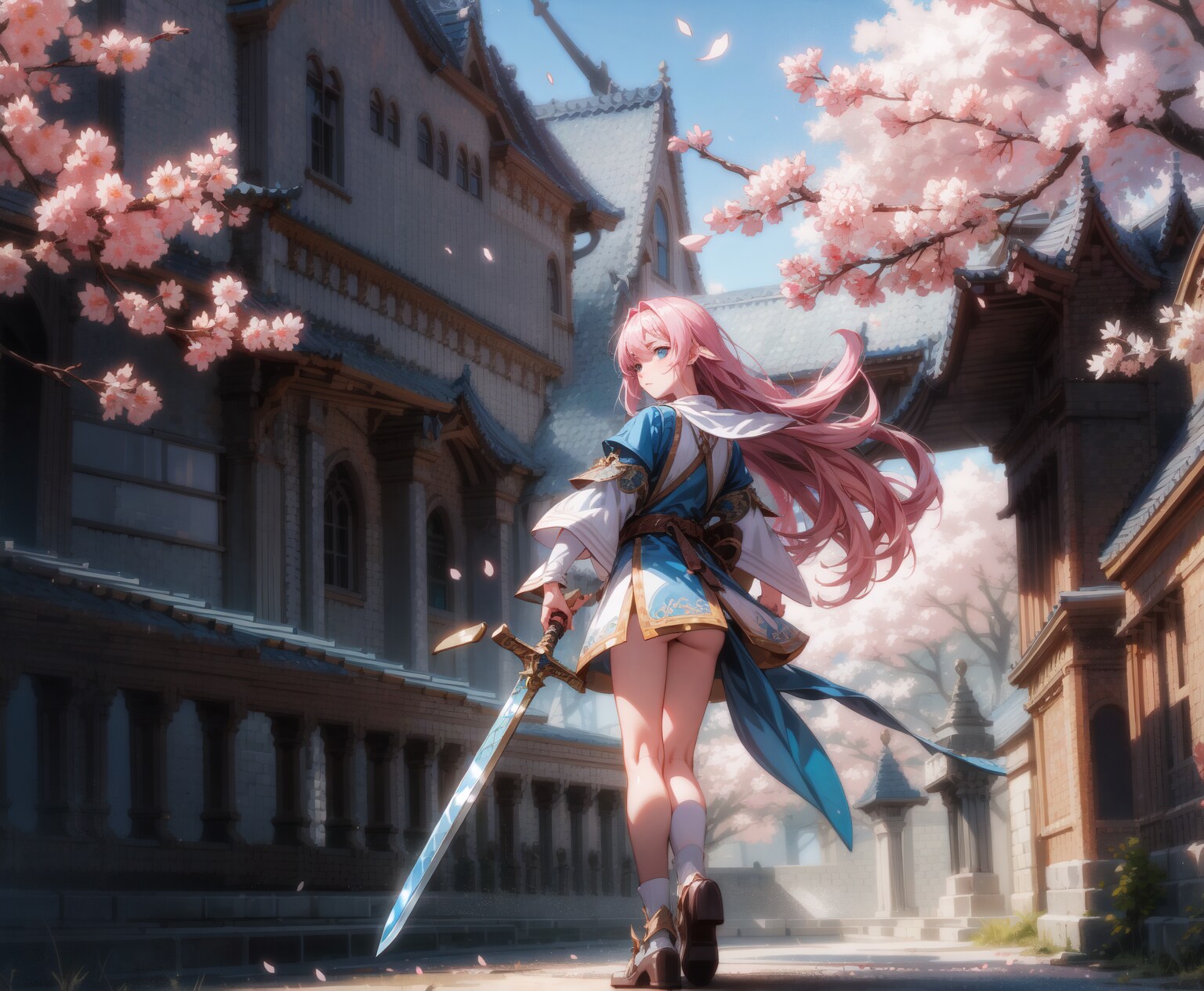 蒼空の剣士