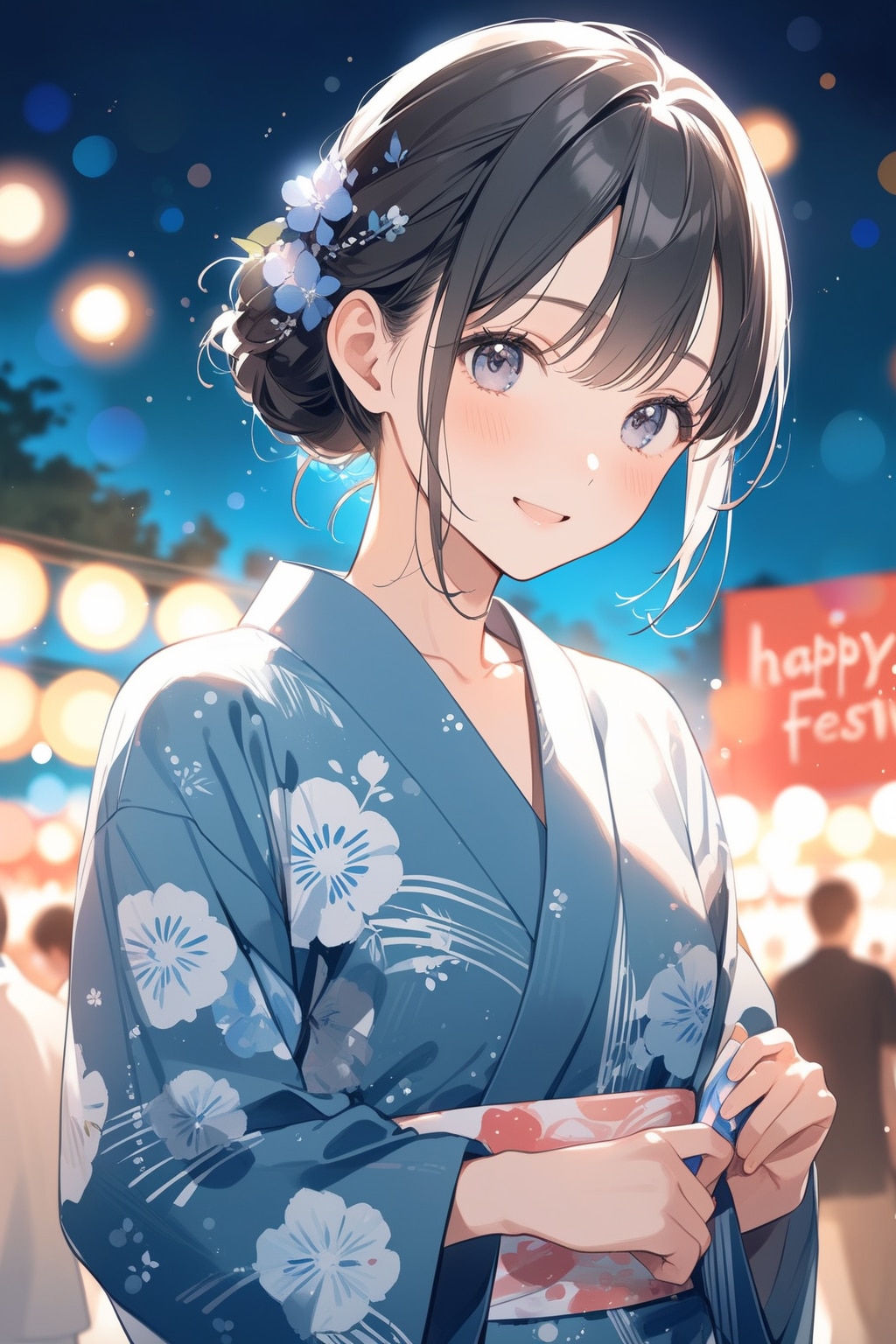 夏祭り、君が一番輝いている（3） | の人気AIイラスト・グラビア