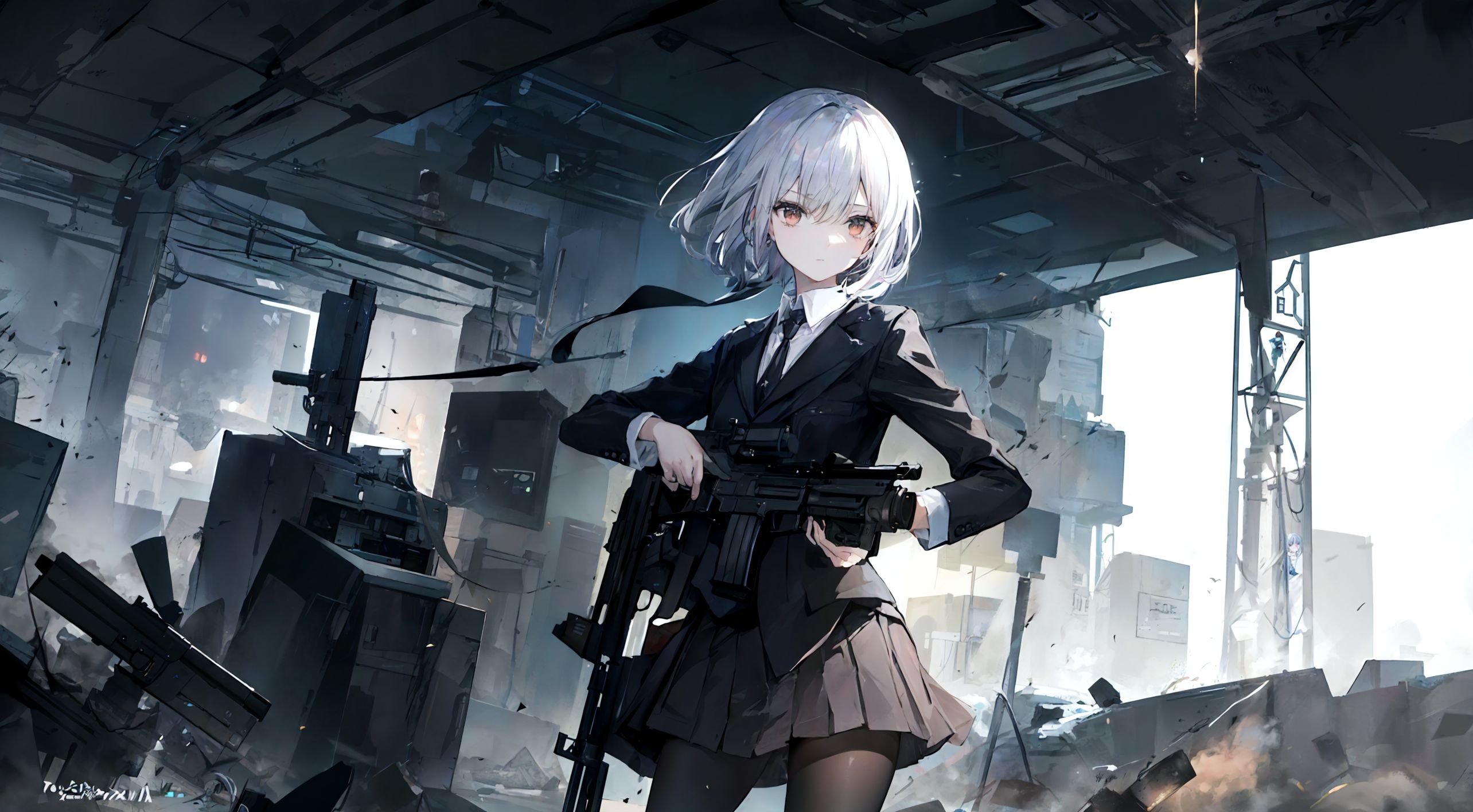 灰の沈黙、鉄の意志 | の人気AIイラスト・グラビア