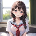 三つ編み 3枚目