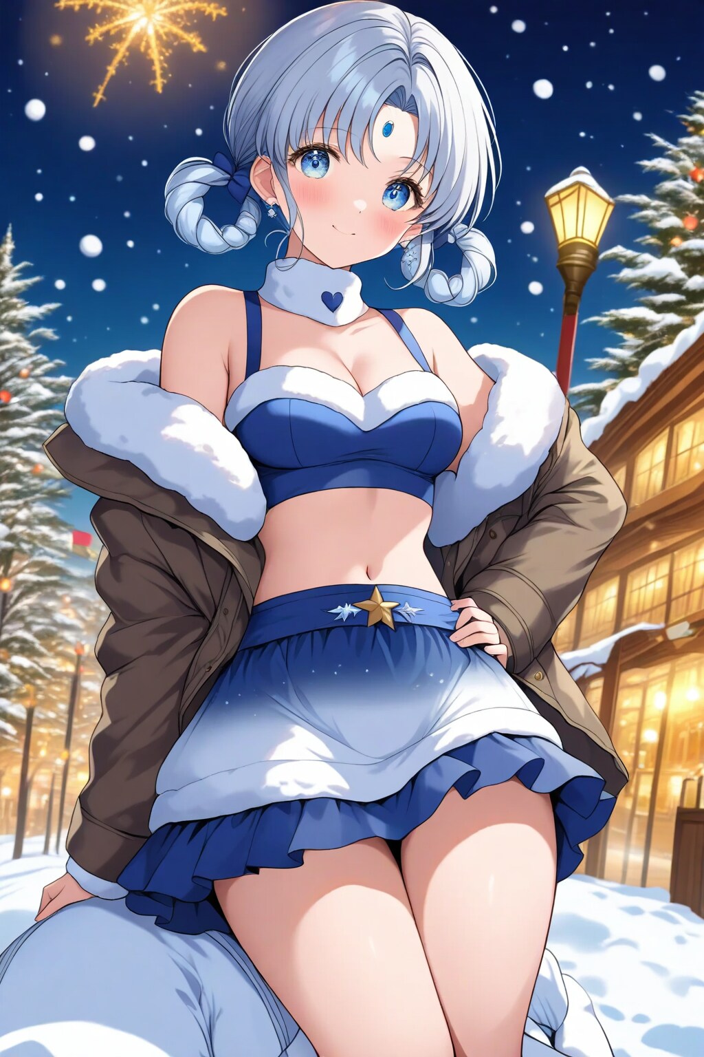 雪女、下界で… | の人気AIイラスト・グラビア