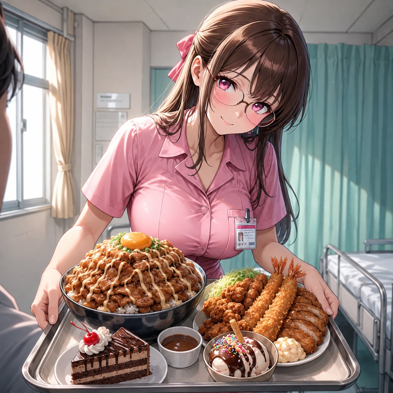激ヤバ病院食 | の人気AIイラスト・グラビア