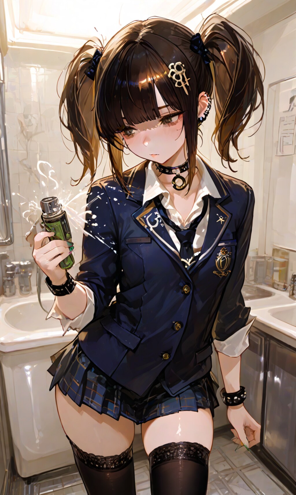 髪色戻して来いってさ…