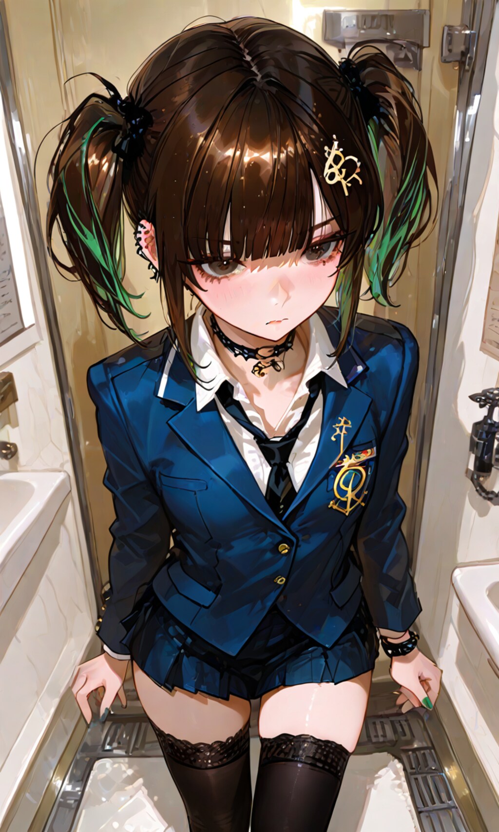 髪色戻して来いってさ…