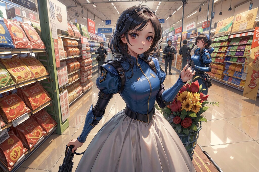 白雪姫「万引きは許さない！！絶対ニダ」