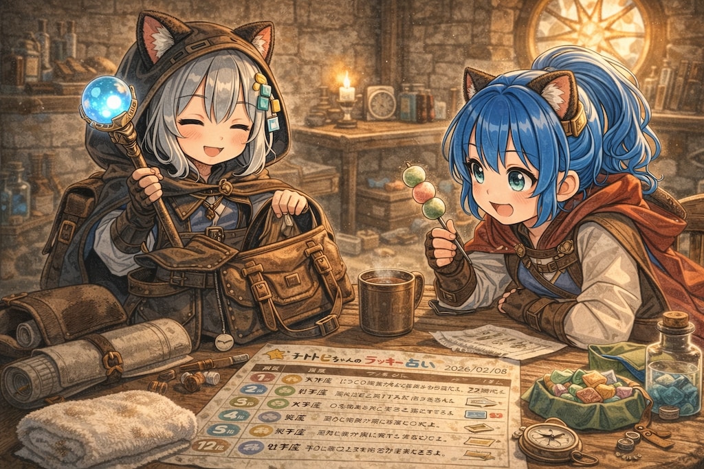 チャトピちゃん占い(02/08)