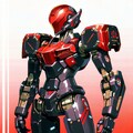 赤と黒のロボット 10枚目