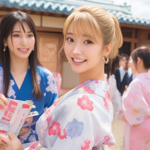浴衣美女
