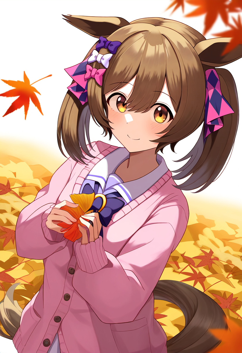 ファル子　秋カーディガン | の人気AIイラスト・グラビア